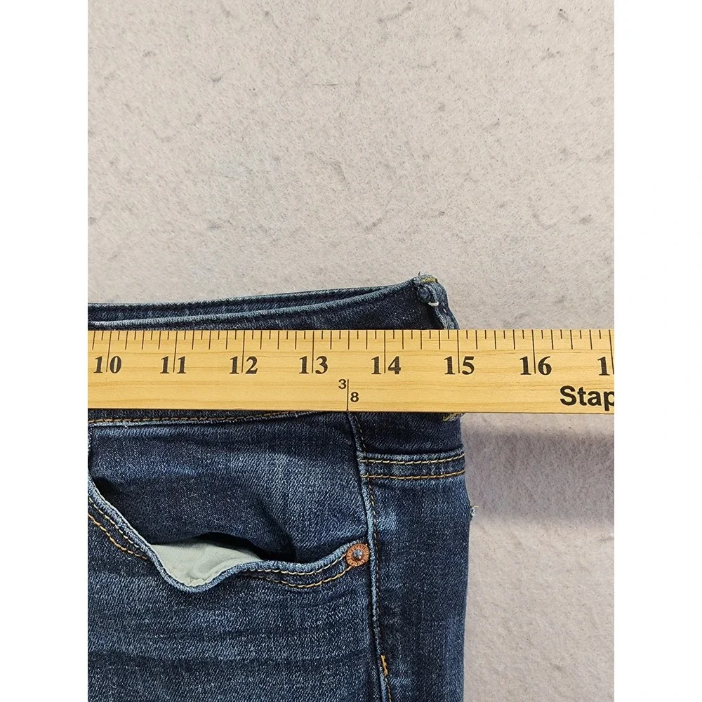 American Eagle Original Boot Stretch Blue Denim Jeans Size 6